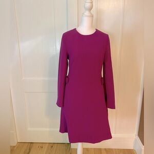 Ted Baker Fuchsia Long Sleeve Dress